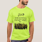 T-shirt Dreams Take Flight sécurité vert (Devant)