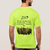 T-shirt Dreams Take Flight sécurité vert (Dos)