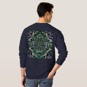 T-shirt Dreamscape Motion - Artistic Abstrait Tee (Dos entier)