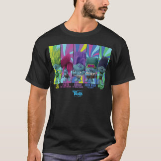 T-shirt Dreamworks Trolls Band Together Brozone Band Membe