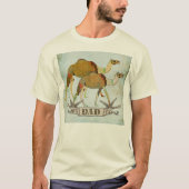 T-shirt Dreamy Camels Dad (Devant)