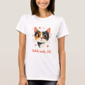 T-shirt Dreamy Cat - Mode Delulu activé (Devant)