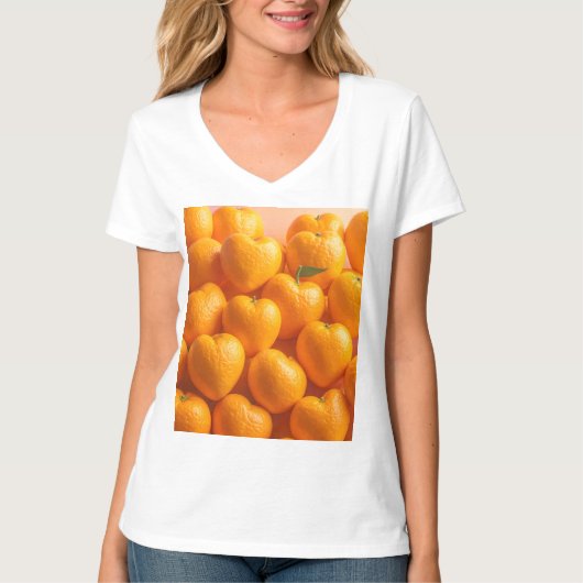 T-shirt Dreamy Citrus Heart (Devant)