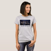 T-shirt Dreamy cityscape NYC dreams (Devant entier)