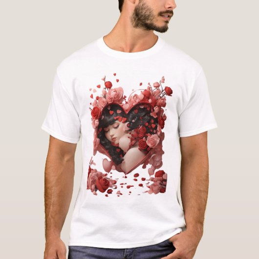 T-shirt Dreamy Love : Saint Valentin (Devant)