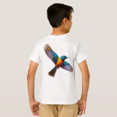 T-shirt Dreamy Watercolor Bird (Dos entier)
