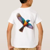 T-shirt Dreamy Watercolor Bird (Dos)