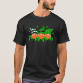 T-shirt Drei Dwarfs Halt C Joyeux Jour St Patrick Shamrock (Devant)