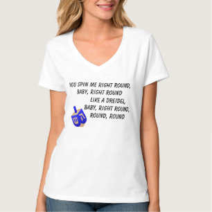 T-shirt Dreidel Rond