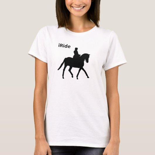 T-shirt Dressage à dos (Devant)