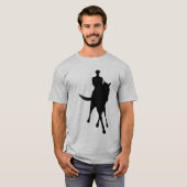 T-shirt Dressage Horse Et Rider Half Pass (Devant entier)
