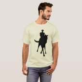 T-shirt Dressage Horse Et Rider Half Pass (Devant entier)