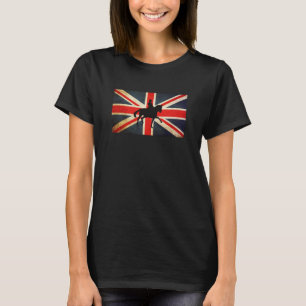 T-shirt Dressage Horse Royaume-Uni Union Jack Drapeau