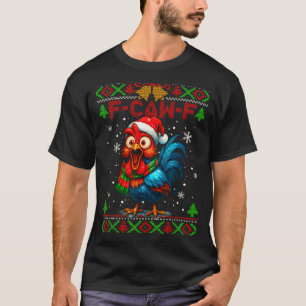 T-shirt Dresseur de poulet Fcawf Oiseau drôle Coq F Caw F
