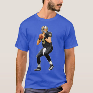 T-shirt Drew Brees 9 Passe la balle drôle