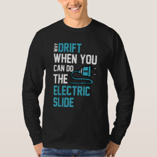 T-shirt Drift Electric Slide Sports Voiture Futuriste Veh