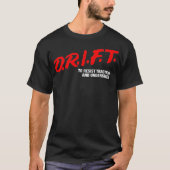 T-shirt DRIFT pour réinitialiser la trace et sous JDM Drif (Devant)