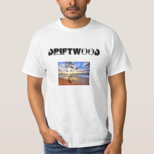 T-shirt Driftwood-1, bois de flottage (Devant)