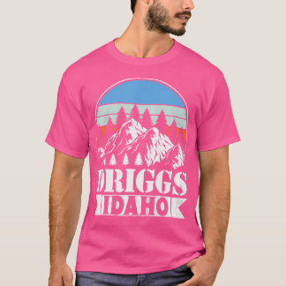 T-shirt Driggs Idaho Extérieur Aventure Ski Randonnée Moun