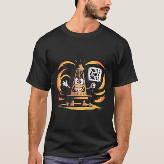 T-shirt Drill Ba Trump Funny Meme Hhh (Devant)