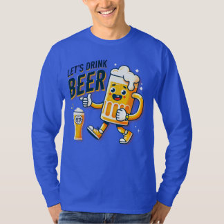 T-SHIRT DRINK BEER DESIGN