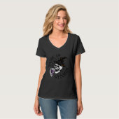 T-shirt Drink Up Witches  Witch Hat Drinking Skull Hallowe (Devant entier)