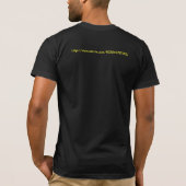 T-SHIRT DRINKING/DRIVING/TEXTING (VERSION FONCÉE) (Dos)