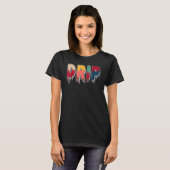 T-shirt Drip Dripping Multi Color 2022 1s Matching (Devant entier)