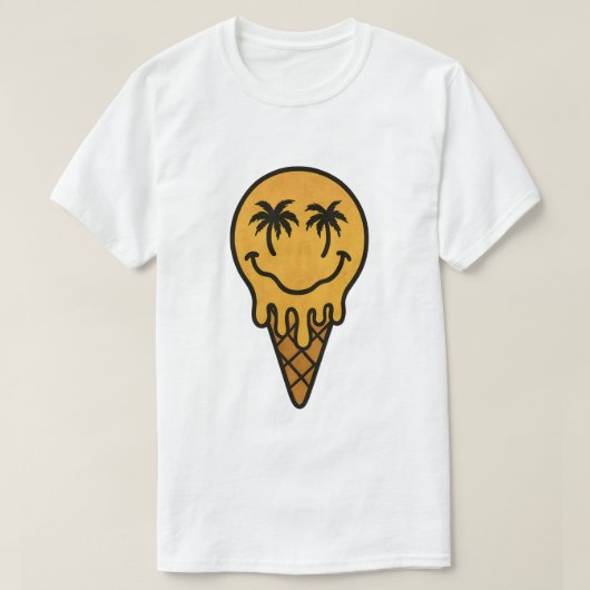 T-shirt Drip Smile | L.A. heatcore (Design devant)