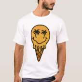 T-shirt Drip Smile | L.A. heatcore (Devant)