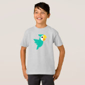 T-shirt Drivemode Enfants Parrot Raglan (Devant entier)