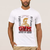 T-shirt Driven by Honor Spartan Warrior (Devant)