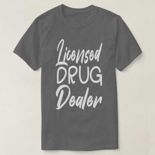 T-shirt drogue autorisée 1 (Design devant)
