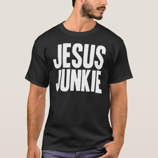 T-shirt Drogué de Jésus (Devant)