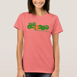 T-shirt drogué de naissance - customisé