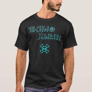 T-shirt Drogué de techno