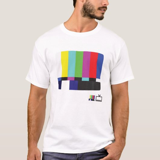 T-shirt Drogué de TV (Devant)