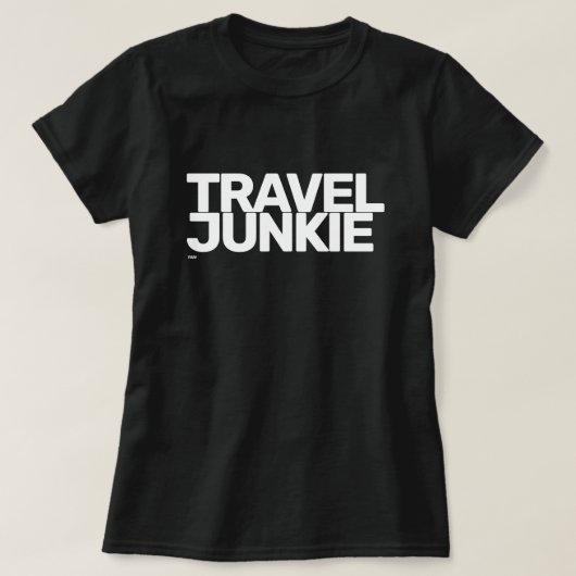 T-shirt Drogué de voyage (Design devant)