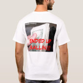 T-shirt drogues, commencés HUSTLIN…. (Dos)