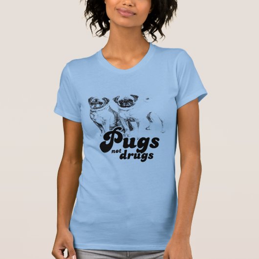 T-SHIRT DROGUES DE CARLINS PAS (Devant)