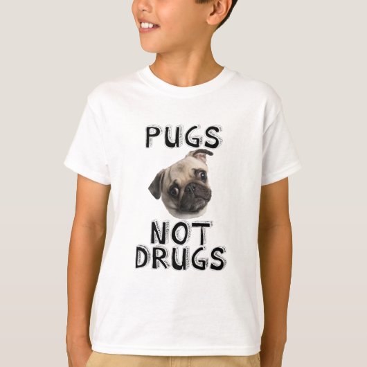 T-shirt drogues de carlins pas (Devant)