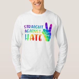 T-shirt Droit contre la haine - LGBTQ+ Ally Pride