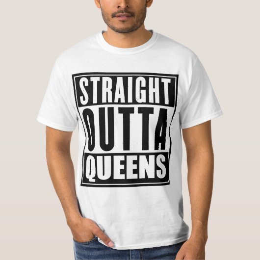 T-shirt droit de la Reine d'Outta (Devant)