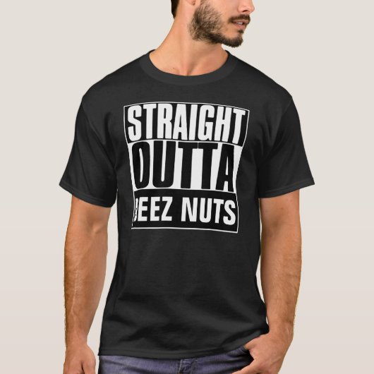 T-SHIRT DROIT DEEZ NUTS (Devant)