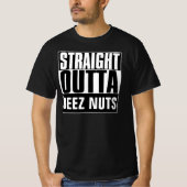 T-SHIRT DROIT DEEZ NUTS (Devant)