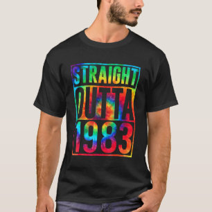 T-shirt Droit devant 1983 sale trente 40e anniversaire
