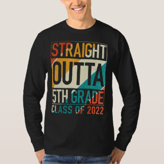 T-shirt Droit devant 5e année Grand diplôme