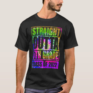 T-shirt Droit Devant 5e Classe De Diplôme De 2022