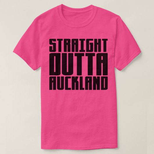 T-shirt Droit devant Auckland 1 (Design devant)