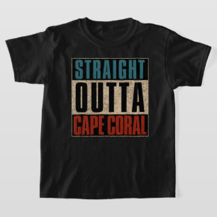 T-shirt Droit devant Cape Coral Floride FL